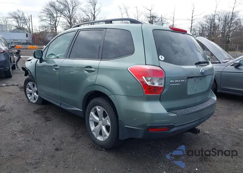 2016 Subaru Forester 2.5I Premium из США, поврежденный, VIN JF2SJADC1GH420072